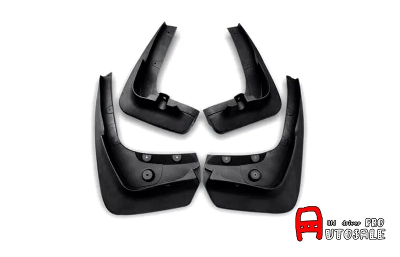 

Full Set Molded Splash Guards Mud Flaps Cover 4pcs For BMW X6 E71 2009 2010 2012 2013 2014 High Quality Plastic