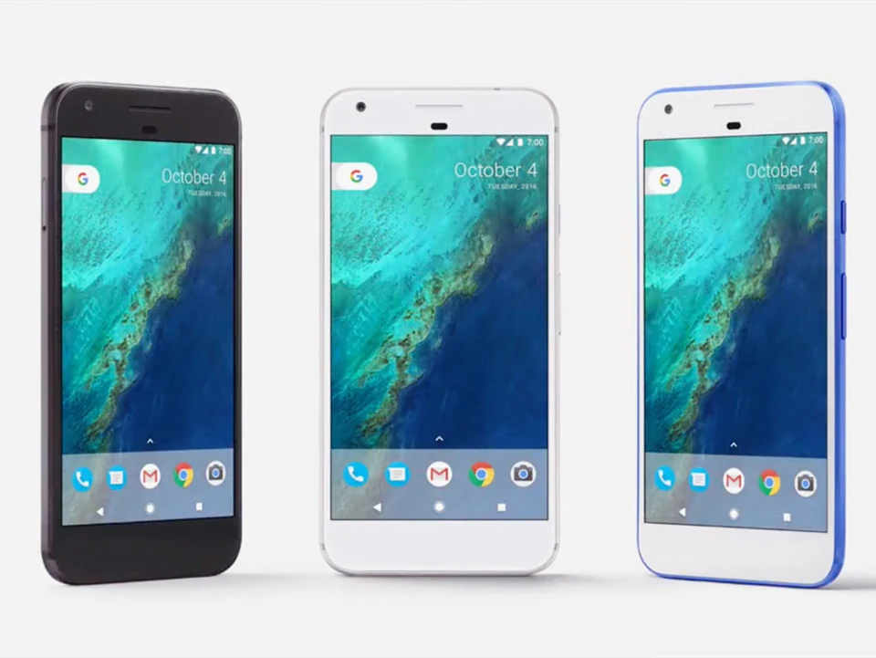 Htc Google Pixel X/XL 5,0/5,5 дюймов экран разблокированный сотовый телефон 4 Гб ОЗУ 32 ГБ/128 Гб ПЗУ 1080P NFC Восстановленный мобильный телефон