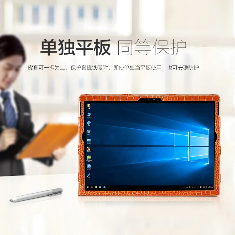 Чехол из натуральной кожи для Microsoft Surface Book 2 13 5 ''планшетный ПК ноутбук рукав