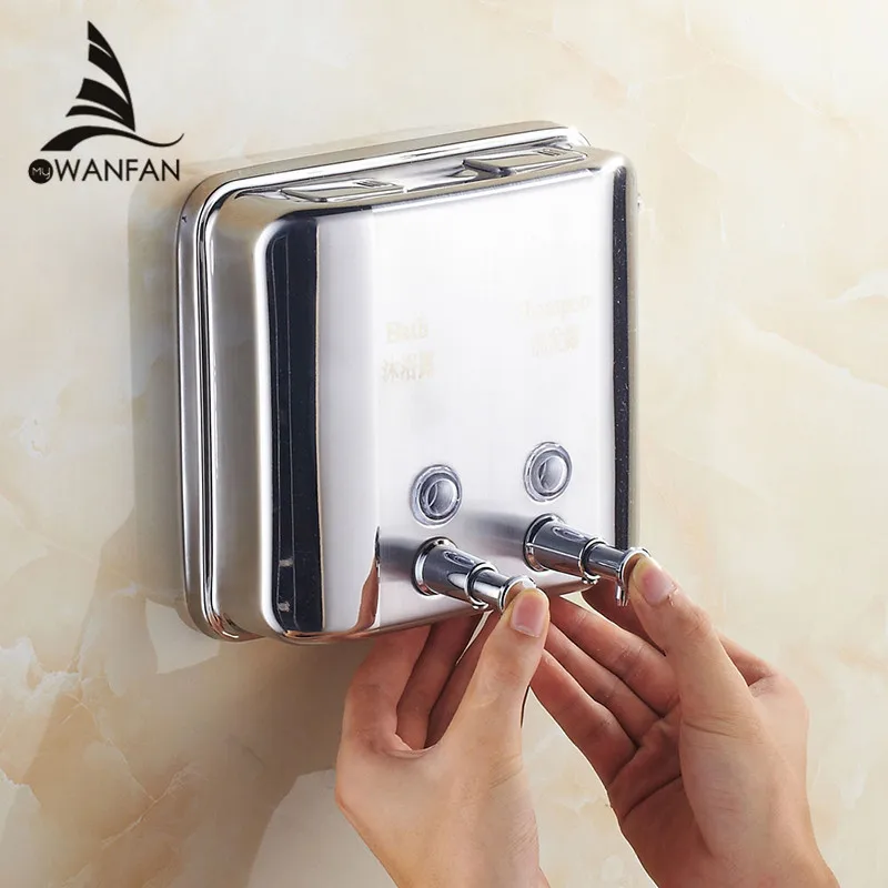 Диспенсер для жидкого мыла 1500 мл из нержавеющей стали|touch soap dispenser|dispenser for liquid soapsoap