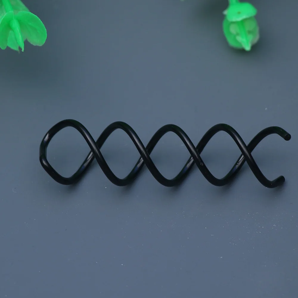 Шпилька для волос спиральная с фиксированным вращением 5 шт./10 шт.|Шпильки и
