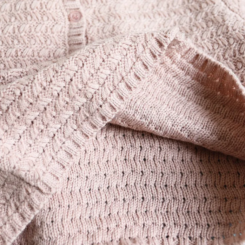 

Spring Autumn Winter Baby Knitted Warm Cardigan Sweater Clothes Sweater Coat Long Sleeve Outwear