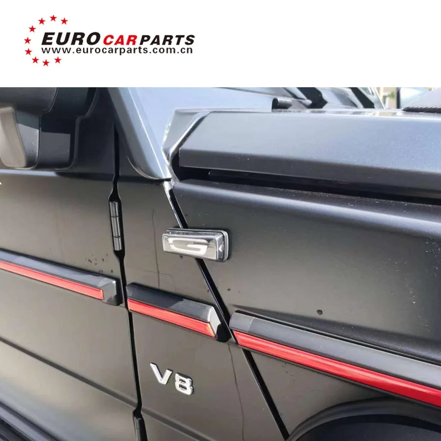 G class w463 передний светодиодный фонарь для G-wagon G500 G550 G55 g63 g65 боковые маркеры огни с G логотип лампы