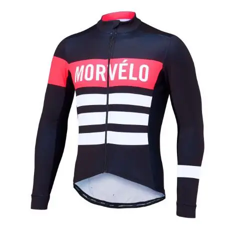 Весна/осень 2019 веломайка Pro team Morvelo с длинным рукавом мужская Ropa Ciclismo велосипедная