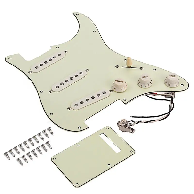 1 комплект накладки металлический крепкий прочный Prime SSS загруженный Pickguard пикапы