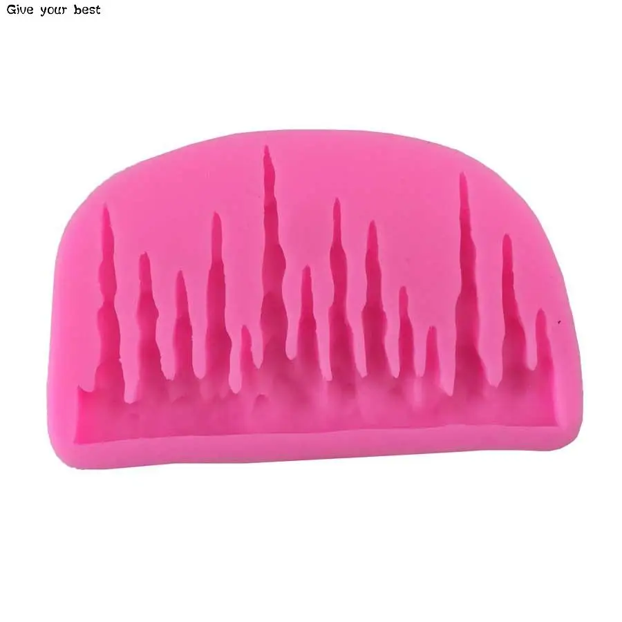 Силиконовая форма в форме ледника инструменты для украшения торта силиконовая