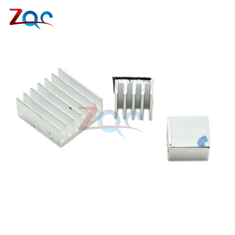 2 компл./лот кулер для радиатора Raspberry Pi 3 из чистого алюминия набор радиаторов