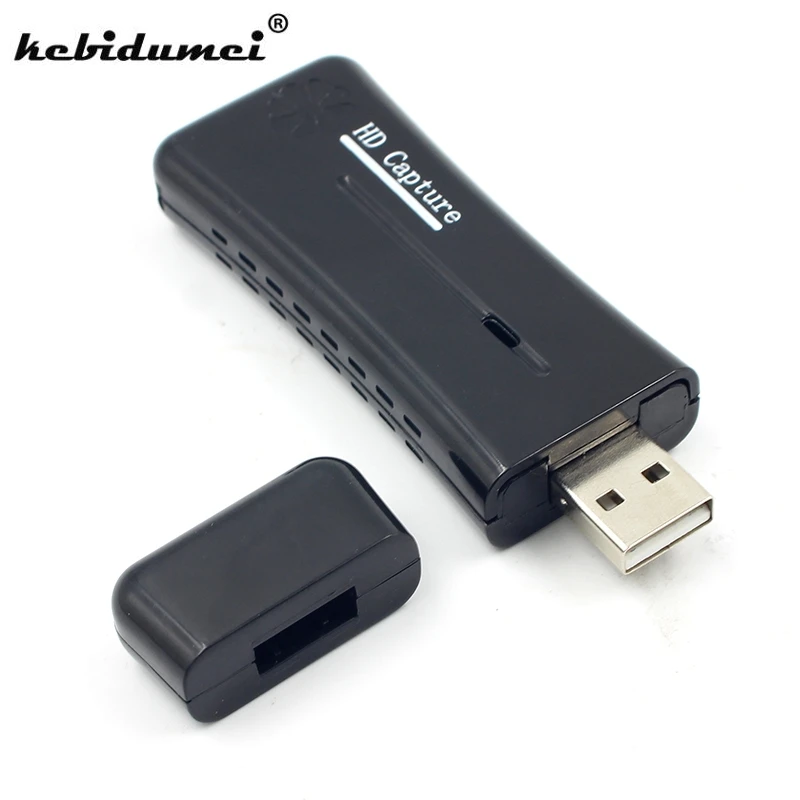 Kebidumei USB2.0 Порты и разъёмы Карта видеозахвата HD 1 выход HDMI-Совместимость 1080P видео
