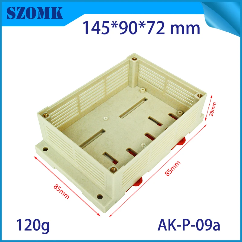 10 шт. пластиковый корпус с din рейкой 145*90*72 мм|box for|box for electronicboxes electronic projects |