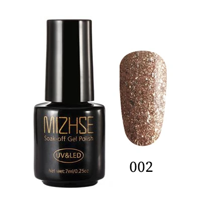 MGJ002 MIZHSE голографический Гель-лак 102 цвет Светодиодный УФ-гель Платиновые блестки художественный Гель-лак для ногтей блестящая Лазерная блестка серебро золото бриллиант - Цвет: MGJ002