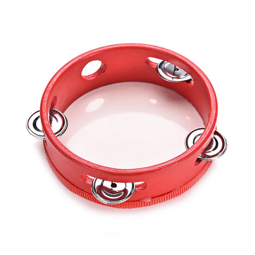 1 шт. детские деревянные погремушки для барабанов Детские ручные барабанные