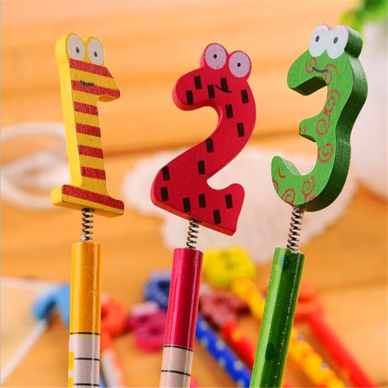 Youe shone 1 pcs HB pencil with eraser sun flower style log for school Safe Non-toxic Standard Kawaii gift children | Канцтовары для