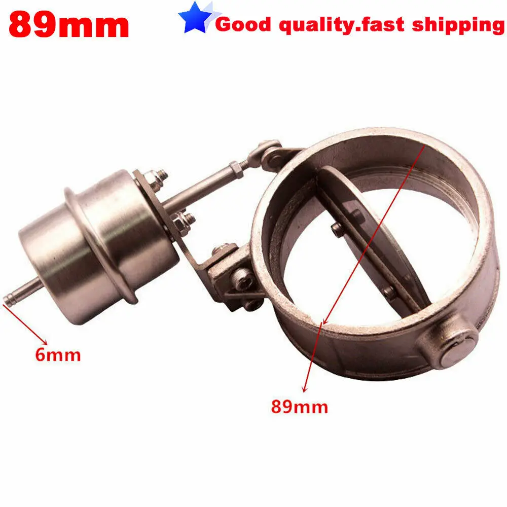 Активированный выхлопной вырез с увеличением 89 мм давление в закрытом стиле: