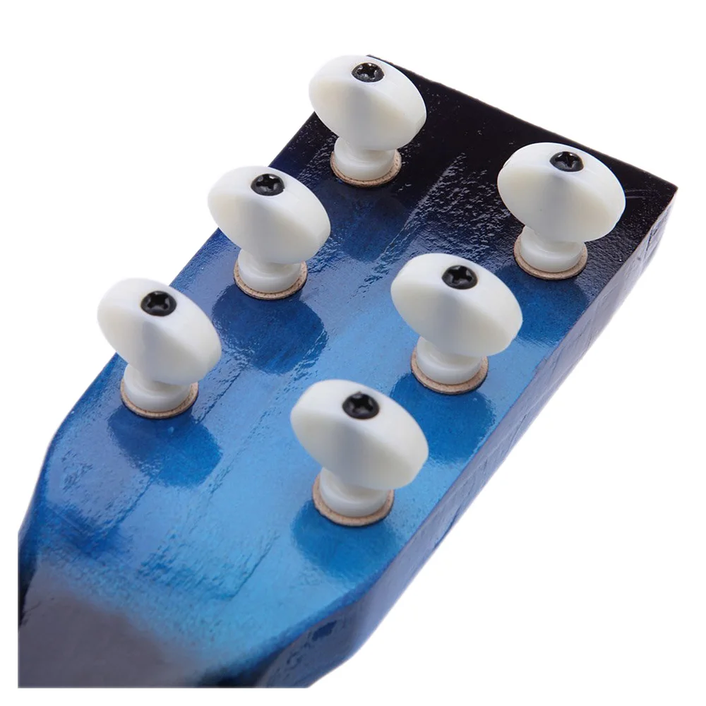 Синий 23 &quotМини Гитары липа малыша акустической струнный инструмент с медиатором