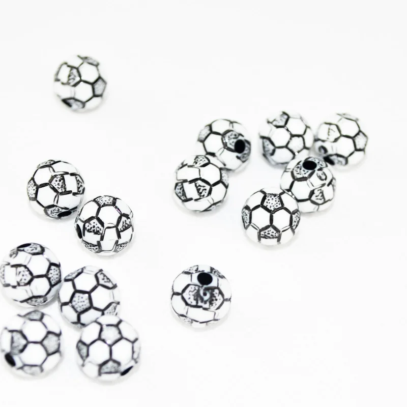 Бусины черного цвета для ювелирных изделий сделай сам круглые акриловые бусины в