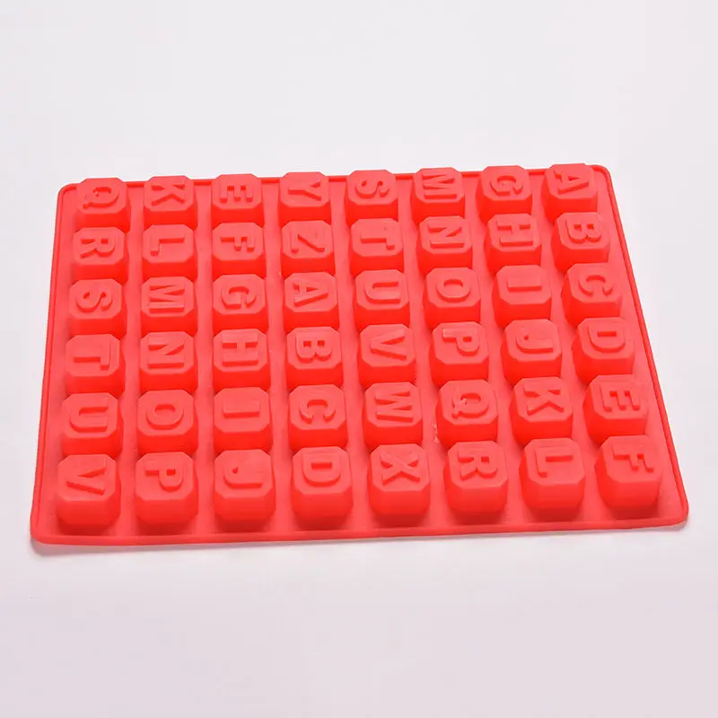 Силиконовая форма для мыла с буквами Enghish 48 букв 1 шт.|soap mold|soap flowerdecor soap |