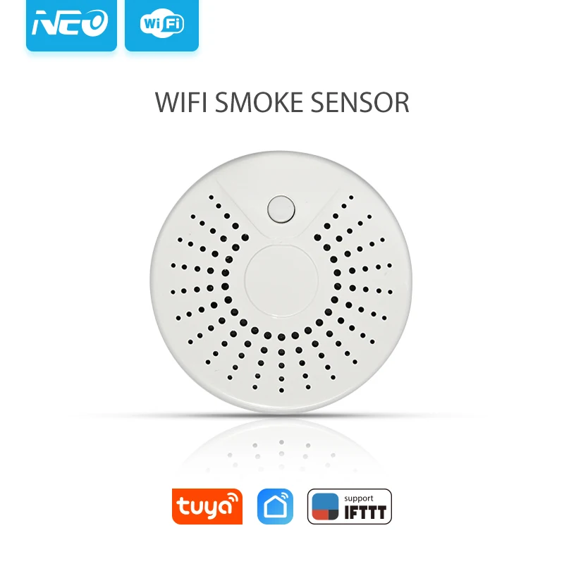 NEO NAS-SD01W, умный Wi-Fi детектор дыма/датчик сигнализации, домашняя Автоматизация, сигнализация, Сигнализация Движения