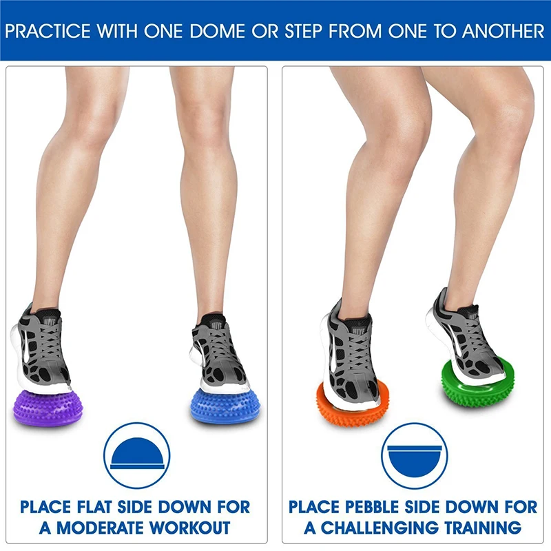 Йога половина баланса мяч физический фитнес прибор упражнения точка Массажный