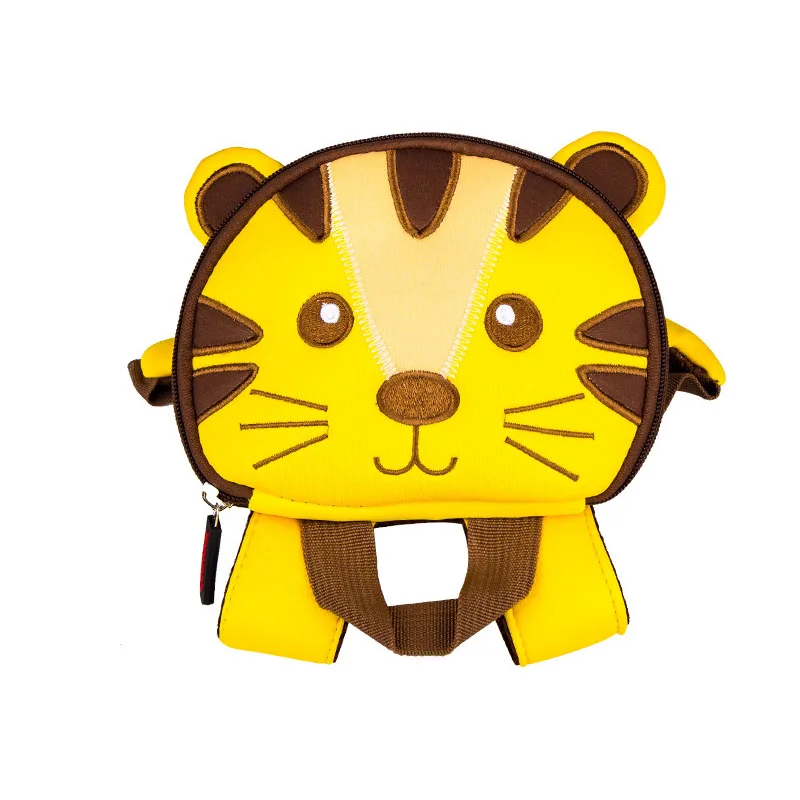tiger Школьная сумка с объемным рисунком, рюкзак для детей, школьный рюкзак для детского сада с изображением животных, рюкзаки для маленьких мальчиков и девочек - Цвет: tiger