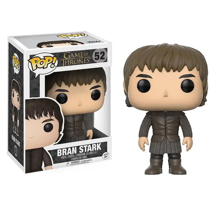 FUNKO поп Игра престолов ПВХ коллекционные игрушки Джон Таргариен дрогон призрак Тирион Ланнистер экшн фигуры Детские игрушки - Цвет: Box
