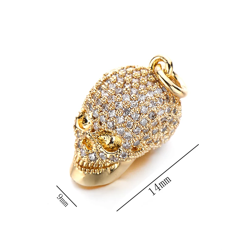 Pipitree Изящные подвески с кубическим цирконием полностью покрытые микро в форме