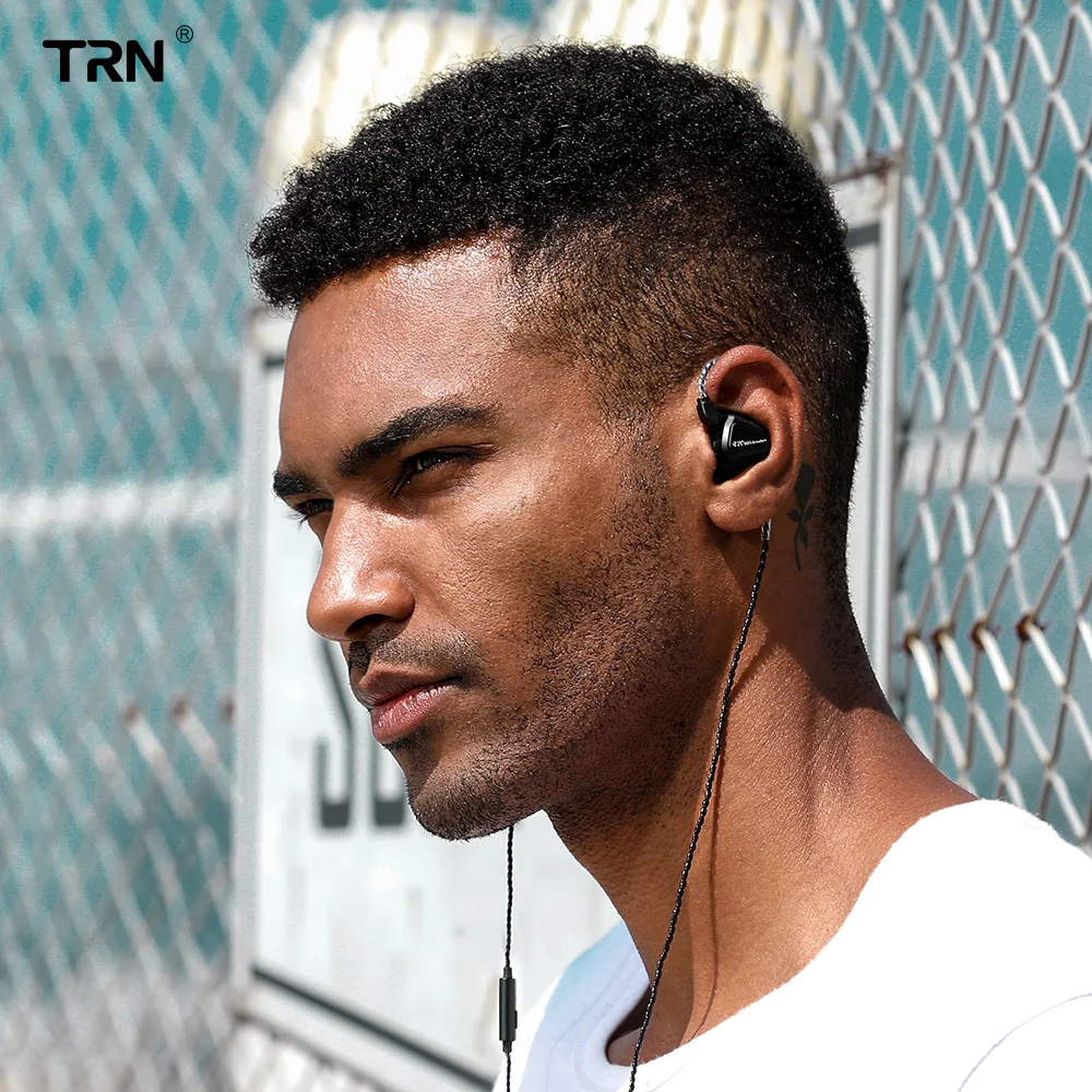 Новейший TRN V20 DD + BA Гибридный наушник для ушей HIFI DJ монитор бега спортивные