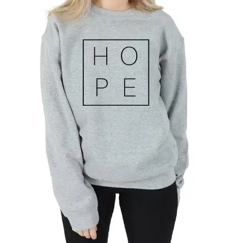 gray tee black text Надеемся, что Кристиан Толстовка Графический религиозные Мода Костюмы Библии пуловер Вера Надежда Детский комбинезон толстовки с длинными рукавами на весну-осень - Цвет: gray tee black text