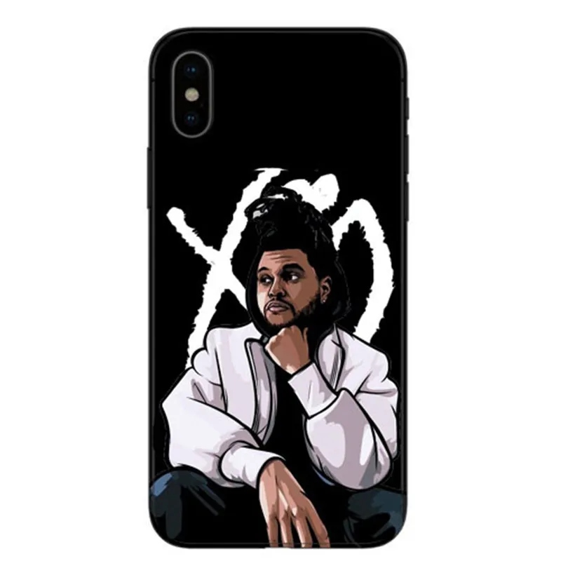 TPU J COLE The Weeknd Starboy Pop Cantor Мягкий Силиконовый ТПУ чехол для телефона чехол для iPhone Da X 8 alem de 7 plus 6 5 XR 11 - Цвет: TPU