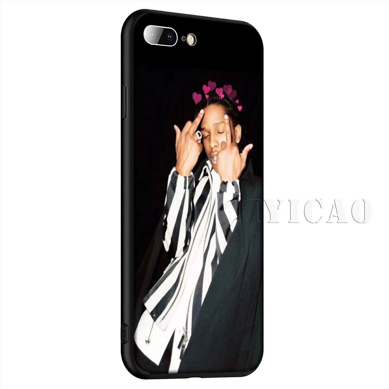 IYICAO $ AP как можно скорее Rocky Lord Flacko простой силиконовый мягкий чехол для iPhone XR X XS Max