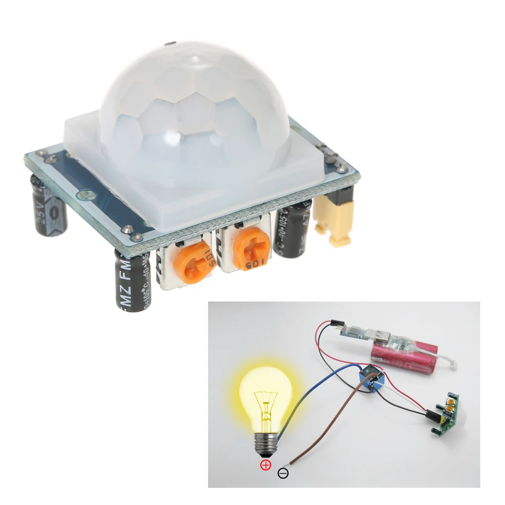 10 шт. Высокочувствительный ИК-пироэлектрический инфракрасный ИК-датчик движения