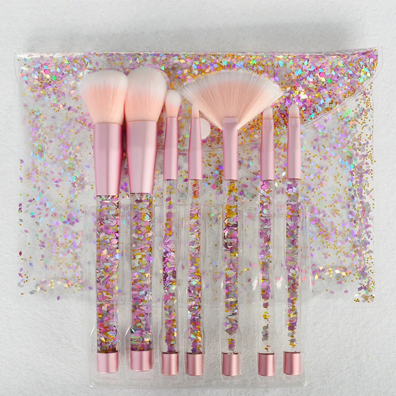 Набор кистей для макияжа 7 шт.|pincel maquiagem|makeup brush set7pcs makeup brushes set |