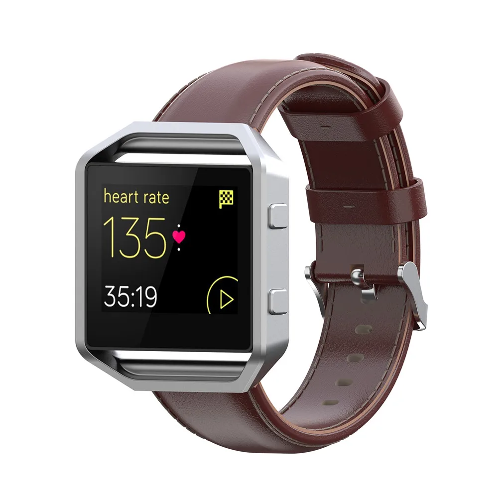Ремешок для смарт-часов для Fitbit versa 2 lite/versa/Blaze сменный кожаный ремешок для Fitbit Blaze быстросъемный браслет