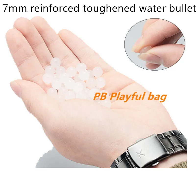 PB игривый bagCream белый 7 мм усиленный бетонный твердый водяной пулемет специальный