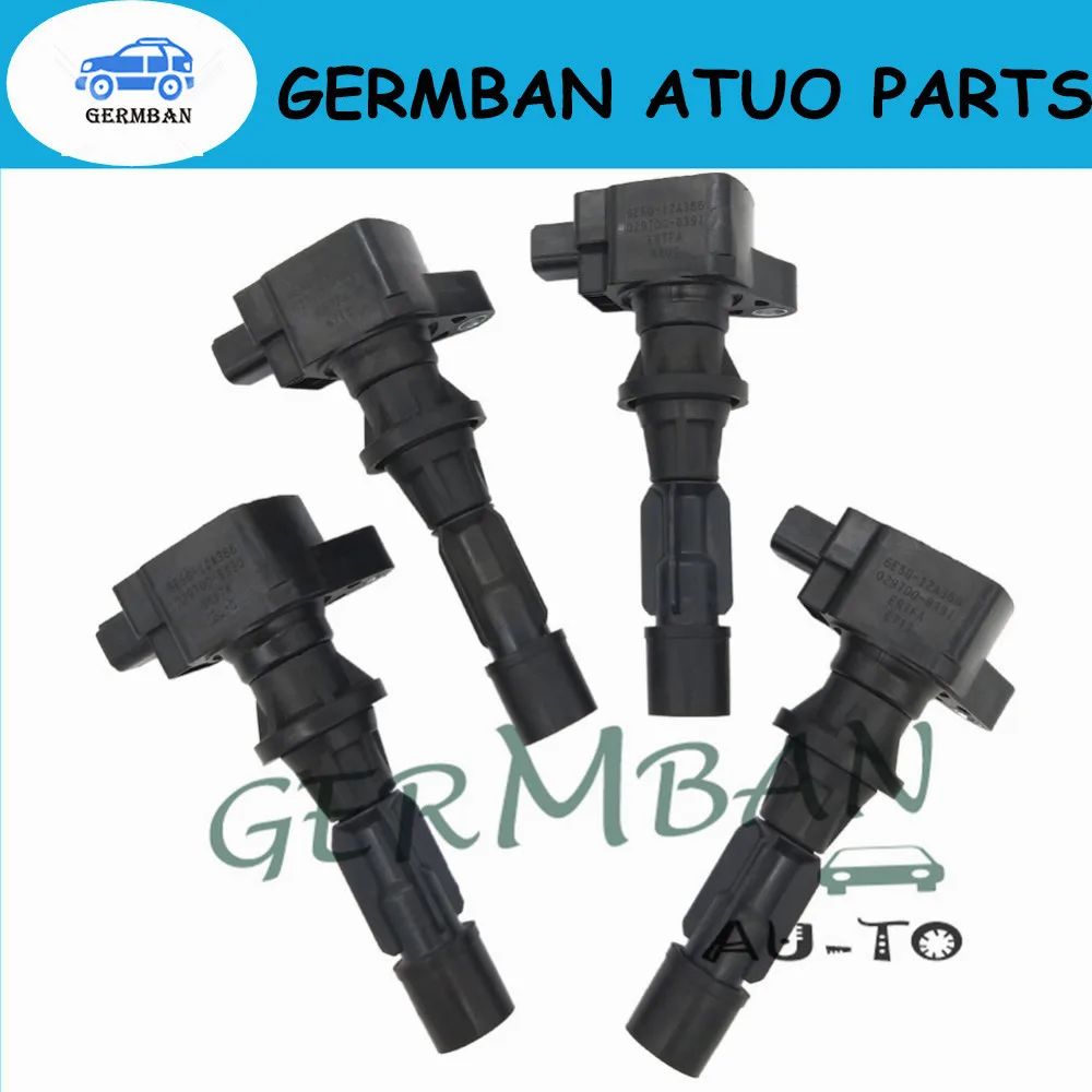 Новый набор катушек зажигания для Ford Fusion 2.3L 4cyl & 3.0L V6 Запчасти No #6E5G 12A366|Катушка