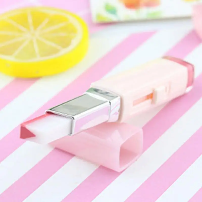 8 цветов помады укус губная помада V резка два тона конфеты аромат шелковистый