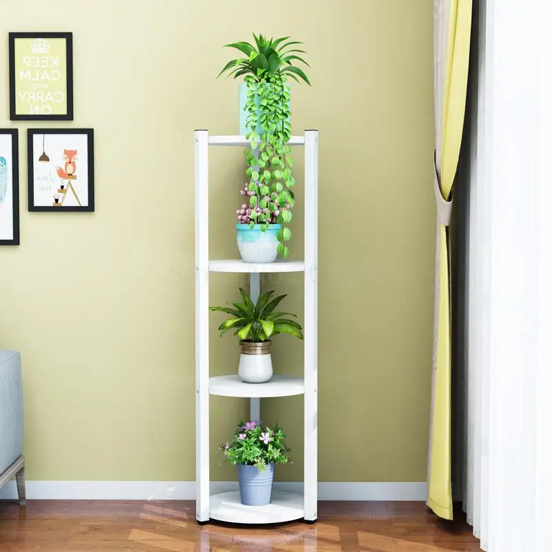 Многоярусная подставка для цветов интерьерное украшение пространство балкон из