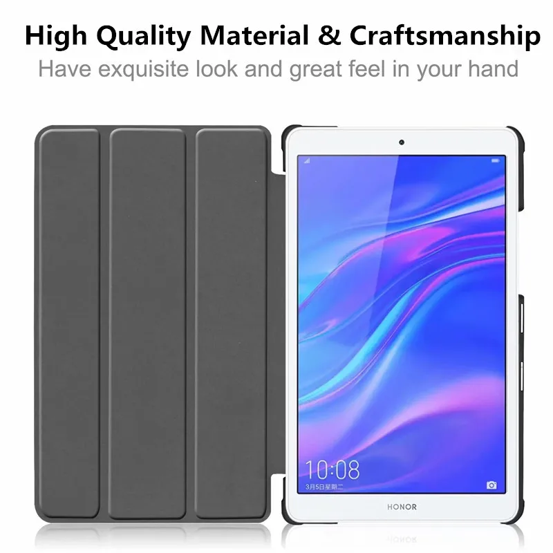 Ультратонкий Магнитный чехол для Huawei MediaPad M5 Lite 8 2019 дюймов защитный подставка