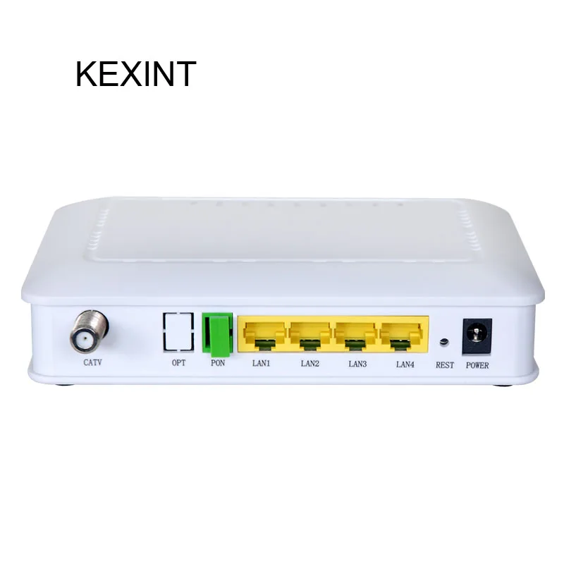 Трансивер KEXINT GPON/GEPON ONU FTTH 4Port OLT 1GE + 1PON со встроенным WIFI ONU|gpon onu|ftth oltonu olt |