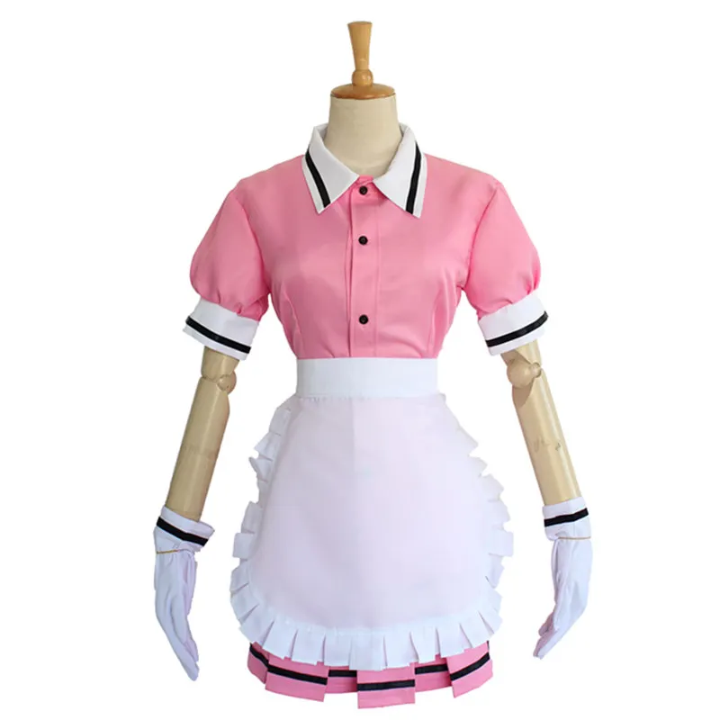 Японская анимационная смесь. S. Sakuranomiya Maika maidservant одежда для фаст-фуда комбинезоны