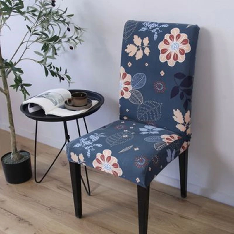 Chair Cover Stretch Elastic Dining Flexible Seat for Banquet Wedding Restaurant Hotel Anti-dirty Removable housse | Дом и сад
