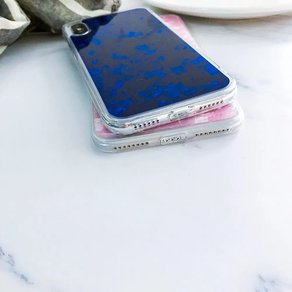 Fencus гладкой jade Мрамор узор чехол для iPhone 6 6S 7 8 плюс камень телефон случаях Мягкие