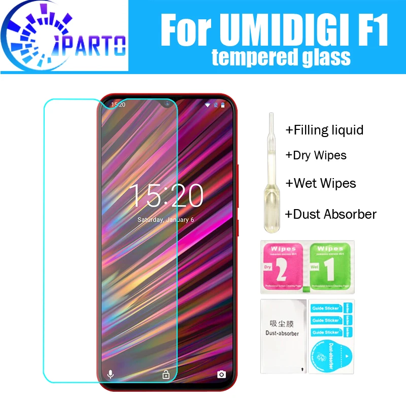 UMIDIGI F1 закаленное стекло 100% новый хорошее качество премиум 9H защитная пленка