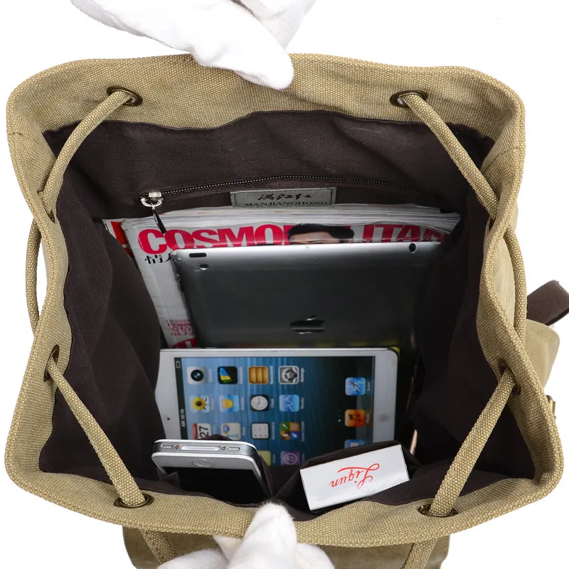 2021 новый модный мужской и женский рюкзак повседневный холщовый