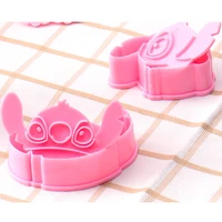 luyou 1pcs stitch cartoon cutter cake cookie mold cutter fondant baking tool biscuit cartoon biscuit mould baking tools fm1638