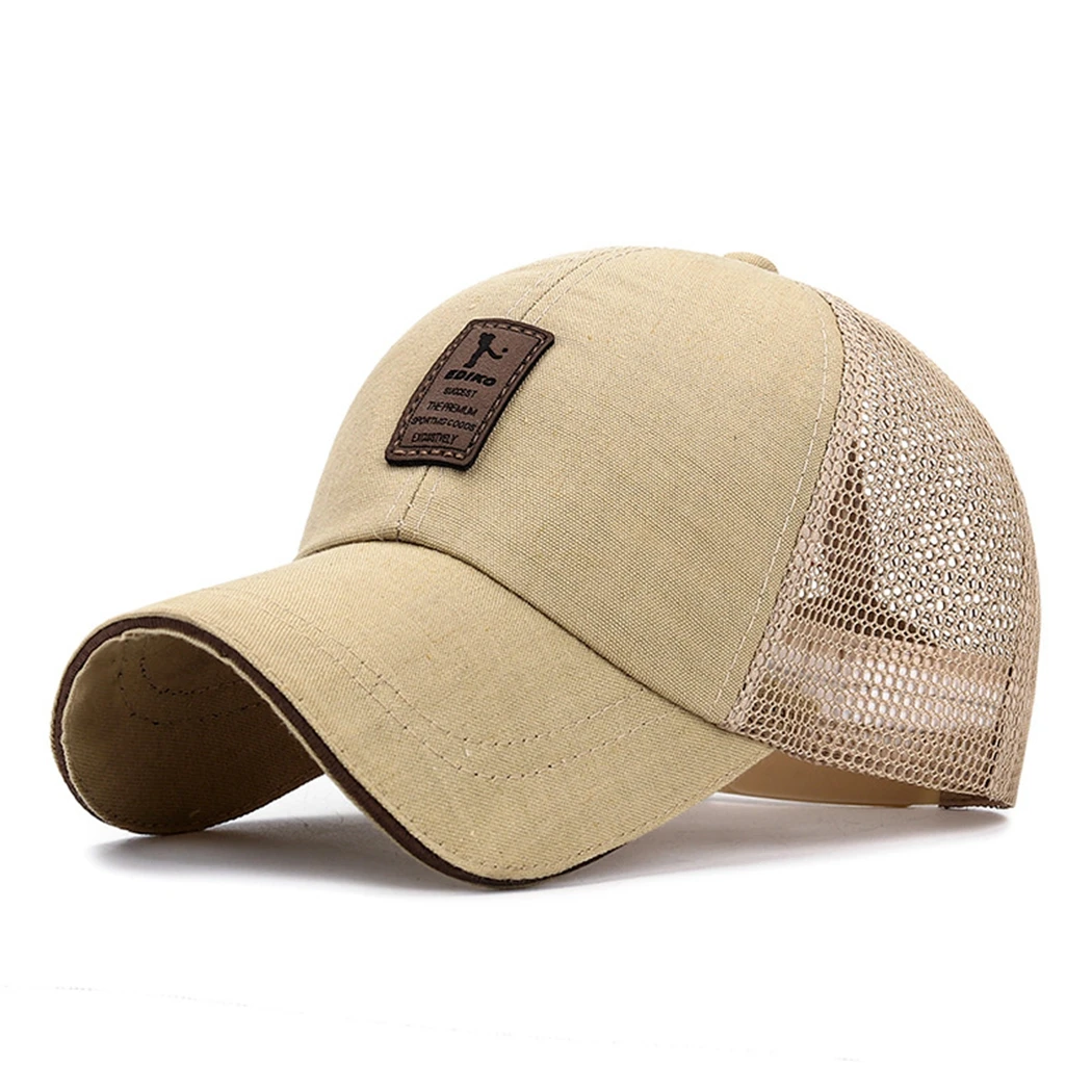 Летние бейсболки мужские и женские сетчатые дышащие мужская шляпа Snapback
