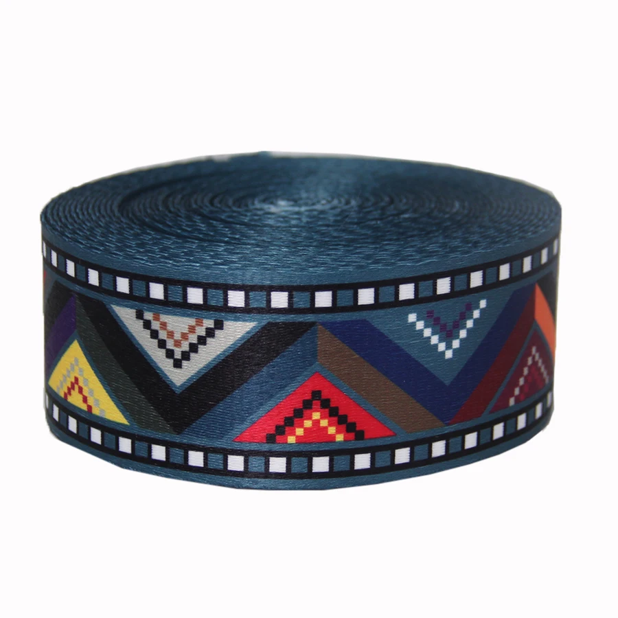 Фабричная лента Liman яркий полиэфирный ремешок с принтом тесьма 50 мм бесплатная