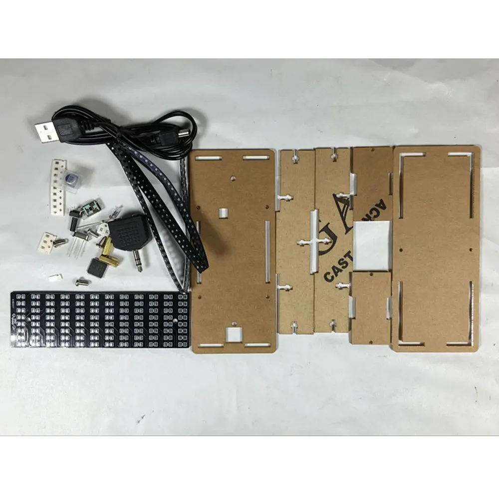 CNIKESIN S1 SCM светодиодный дисплей музыкального спектра производства комплект SMD