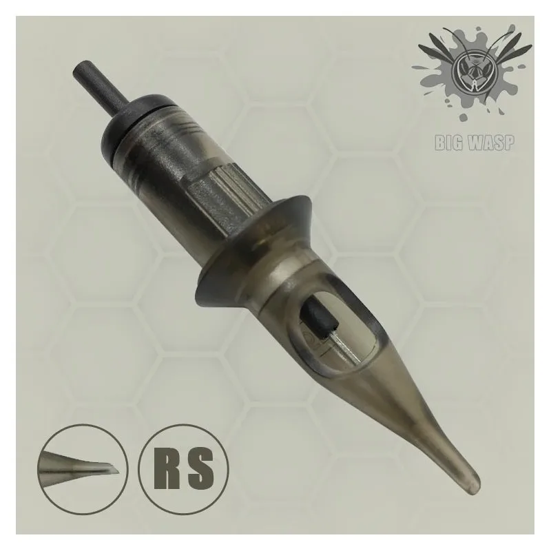 BIG WASP Gray Evolved Cartridges Tattoo Needle - Round Shaders 3/5/7/9/11/13/14/15RS | Красота и здоровье