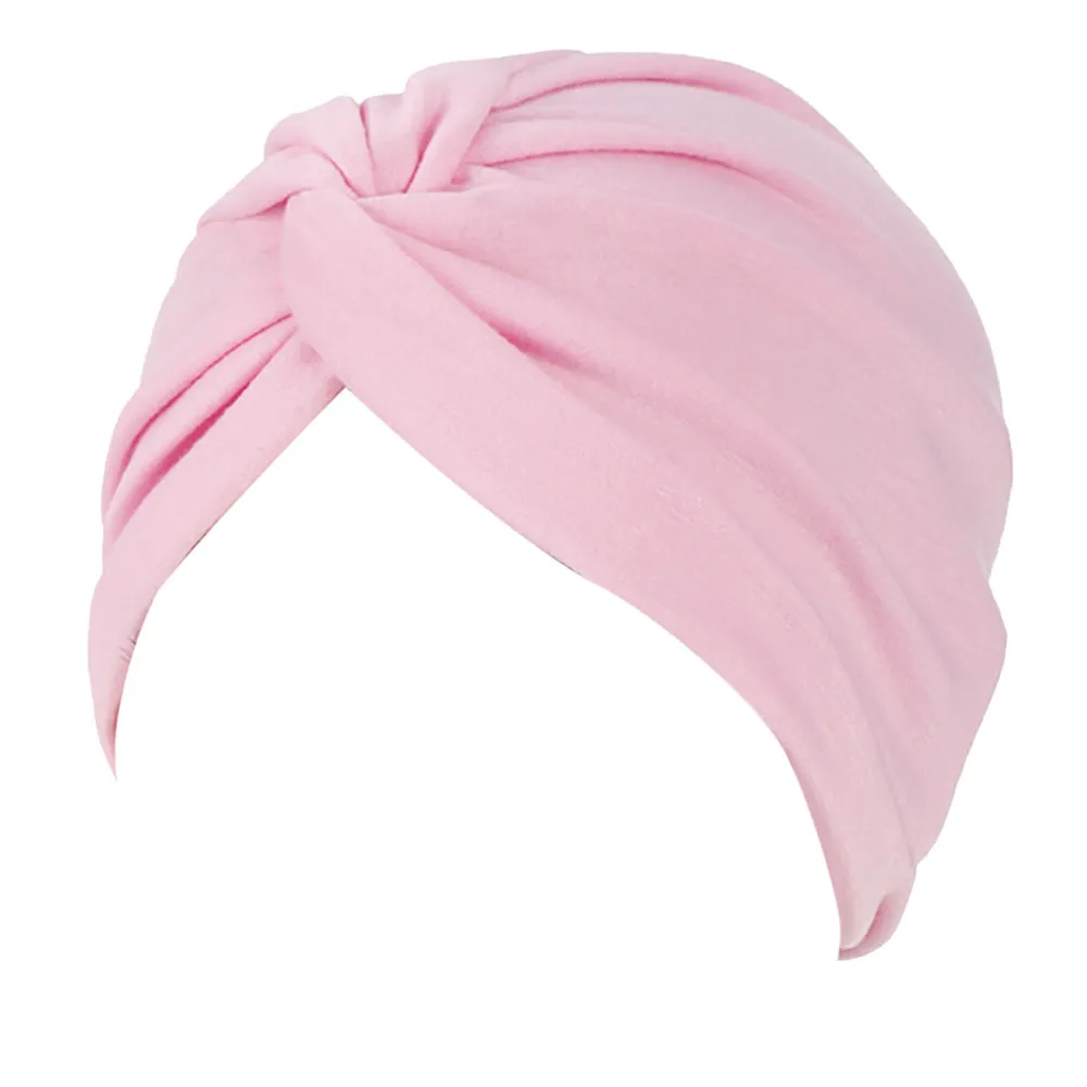Hot Pink Мусульманские шапочки под хиджаб тюрбан хиджаб мусульман турбаны для женщин взрослых мусульманские Твердые внутренние шапки турбанты cabeza para las mujeres - Цвет: Hot Pink