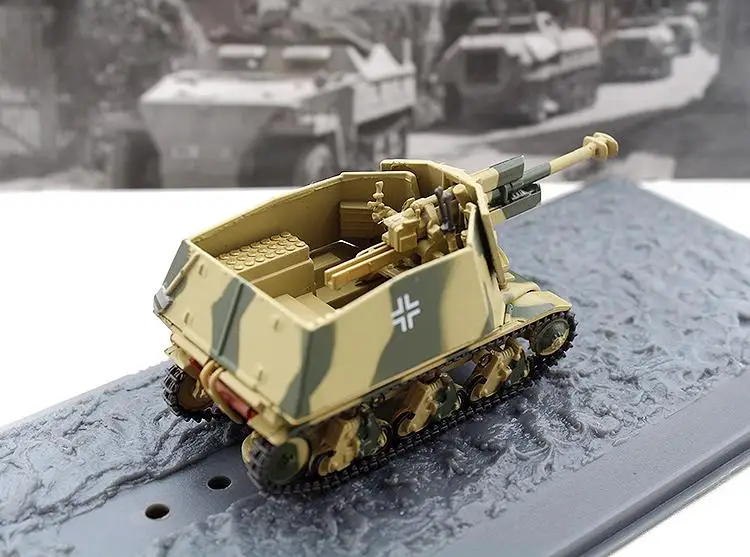 10 5 см leFH 18 (SF) auf 39H (f) 21.Pz. Div. Нормандия Франция 1944 1/72 hovitzer IXO| |